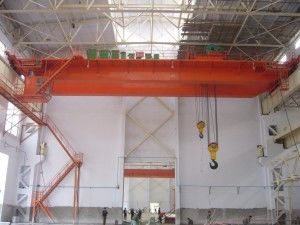 धमाका सबूत के लिए QB टाइप A5 डबल गर्डर ओवरहेड क्रेन स्पैन 18m 22m