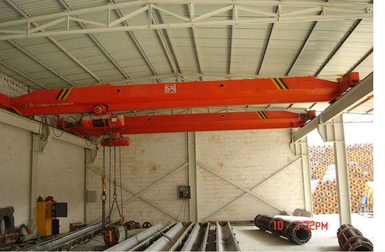 10t 15ton 20t सिंगल गर्डर ओवरहेड क्रेन 40M उठाने की ऊँचाई
