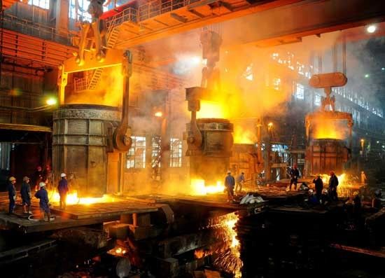 पीएलसी कंट्रोल ए6 ~ ए8 ड्यूटी स्टील प्लांट क्रेन 20 टन रिडंडेंसी डिजाइन