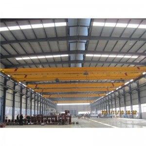 धमाका सबूत ओवरहेड क्रेन यात्रा 10 टन स्टील बॉक्स प्रकार 9m 12m भारोत्तोलन