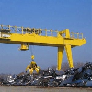 हड़पने के साथ 20t औद्योगिक गैन्ट्री क्रेन