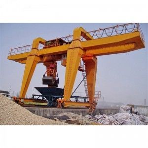 हड़पने के साथ 20t औद्योगिक गैन्ट्री क्रेन
