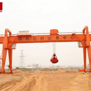हड़पने के साथ 20t औद्योगिक गैन्ट्री क्रेन