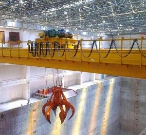 8t 10t 12.5t ग्रैब ओवरहेड क्रेन वेस्ट क्रेन A8 वर्किंग ड्यूटी
