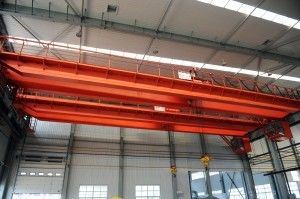 धमाका सबूत के लिए QB टाइप A5 डबल गर्डर ओवरहेड क्रेन स्पैन 18m 22m