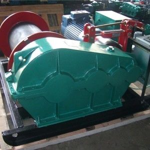 माइन साइट फास्ट स्पीड इलेक्ट्रिक वायर रोप विंच जेके मॉडल 5KN - 100KN