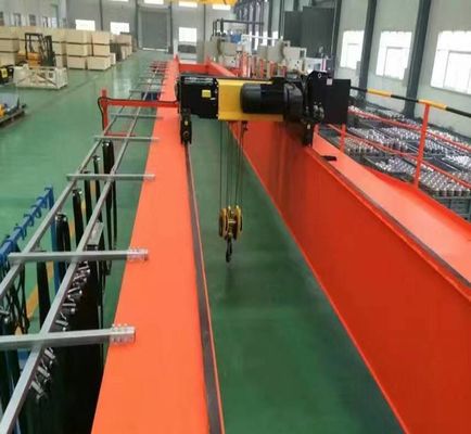 इलेक्ट्रिक लहरा 380V 50hz 3P के साथ ओवरहेड ट्रैवलिंग क्रेन में 5t ~ 500t फैक्टरी