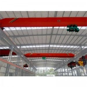 LDY मैटलर्जिकल टाइप इलेक्ट्रिक सिंगल बीम क्रेन 9m 12m 15m लिफ्टिंग