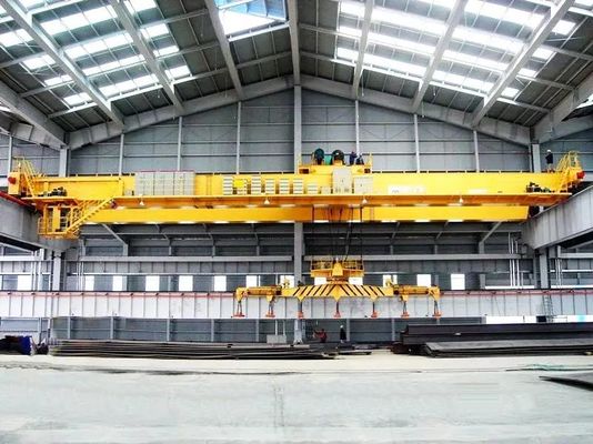 क्रेन के लिए 0.5 - 30 टन डबल गर्डर्स हैंगिंग इलेक्ट्रोमैग्नेटिक बीम