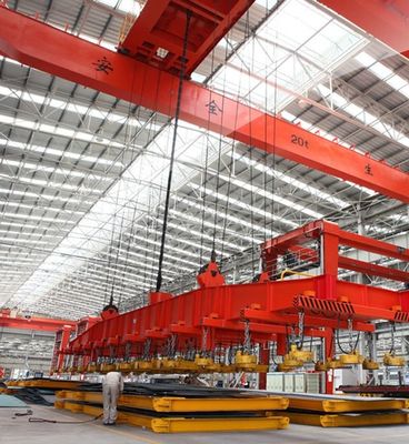 क्रेन के लिए 0.5 - 30 टन डबल गर्डर्स हैंगिंग इलेक्ट्रोमैग्नेटिक बीम