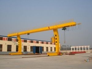 WEIHUA 5 ~ 32 टन MH मॉडल हैवी ड्यूटी गैन्ट्री क्रेन सिंगल बीम गैन्ट्री क्रेन