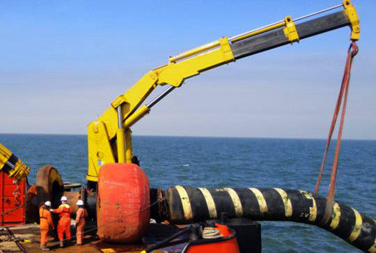 रिमोट कंट्रोल अंगुली बूम समुद्री डेक क्रेन 10ton अनुकूलित