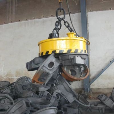 380V ~ 660V 50Hz/60Hz नमी का सबूत विद्युत चुम्बकीय लिफ्टर स्क्रैप लिफ्टिंग