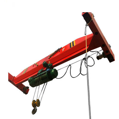 औद्योगिक 2ton 5ton ओवरहेड ब्रिज क्रेन 7.5 ~ 25.5m स्पैन उच्च सुरक्षा