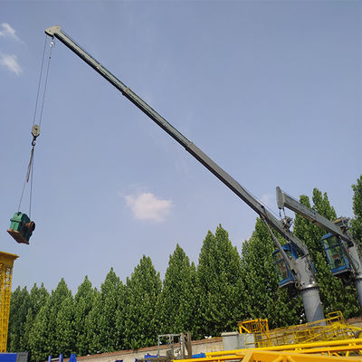 अपतटीय 2t - 30t मरीन डेक क्रेन 40m उठाने की ऊँचाई ऊर्जा की बचत