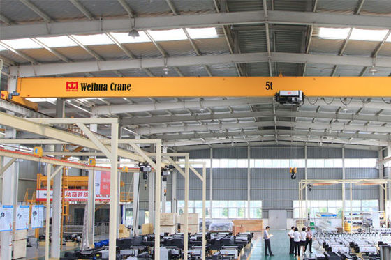 वेयरहाउस AC380V के लिए 3 - 32 टन सिंगल गर्डर ओवरहेड क्रेन