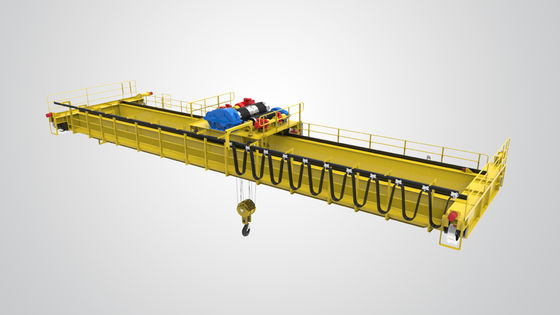 ट्रॉली लिफ्टिंग के साथ 5ton ~ 500ton डबल गर्डर ओवरहेड क्रेन